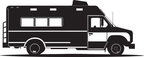 Quick Cuisine Cruiser Vector Design for Speedy Food Trucks 