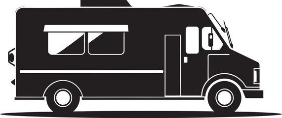 Tasty Trail Trek Vector Design for Rolling Flavor Adventures 