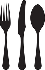 Culinary Harmony Crest Vector Logo Design for Fork and Knife Icon 
