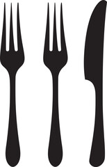 Fine Dining Mark Vector Logo for Culinary Class 