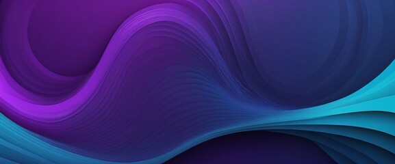 Fototapeta premium Purple blue background wallpaper with abstract wave pattern