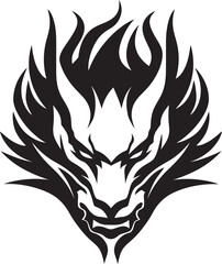 Harmonious Horns Insignia Vector Logo for Kuei Dragon Harmony 