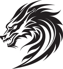 Azure Scales Insignia Vector Design for Kuei Dragon Majesty 