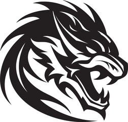 Mystic Kuei Dragon Crest Vector Design for Legendary Majesty 