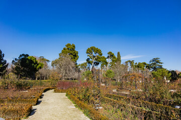Parque del Buen Retiro - most popular Public Park in Madrid. Retiro Park created as a royal park...