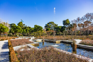 Parque del Buen Retiro - most popular Public Park in Madrid. Retiro Park created as a royal park...