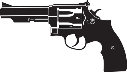 Precision Elegance Crest Fashion Forward Revolver Design for Striking Impact 