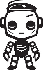 Talkbox Totem Insignia Cute Robot Chatbot Design for Chat Delight 