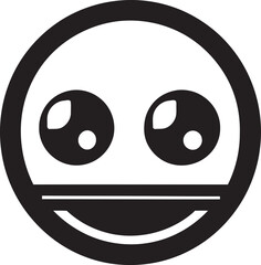 Byte sized Bot Badge Vector Icon of a Compact Robot for Chat Assistance 