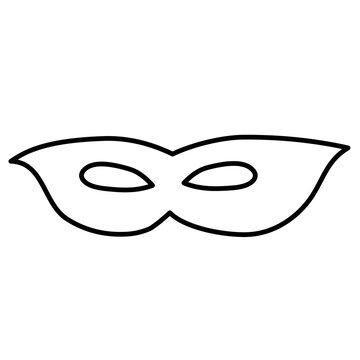 recommend clip art: superhero mask outline