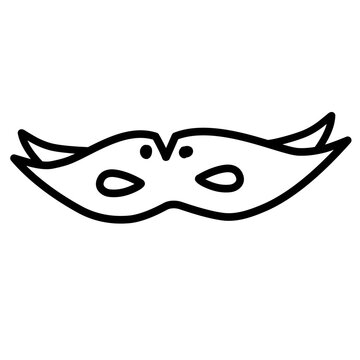 recommend clip art: superhero mask outline