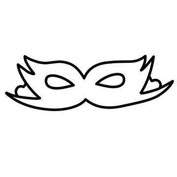 recommend clip art: superhero mask outline