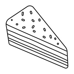 cake chocolate day birthday candle icon piece