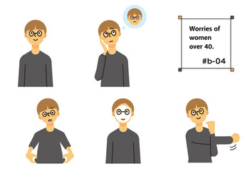 主婦　女性　ミドル　悩み　美容　ショートヘア