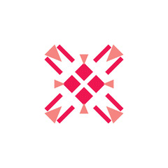 Abstract logo design element