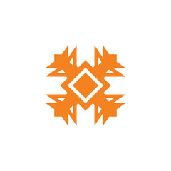 Obraz premium Abstract colorful shape logo