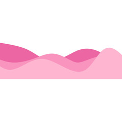 Valentine Wave Footer