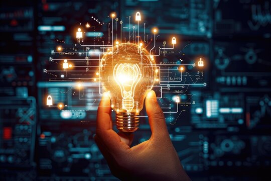 Launching new product or service. Technology development process illustration of project startup process new products and services development from idea to implementation
