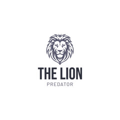 lion head logo,esport logo,gold lion logo