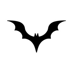 bat silhouette element