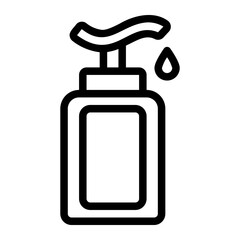 Obraz premium spf line icon