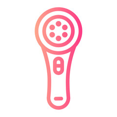face brush gradient icon