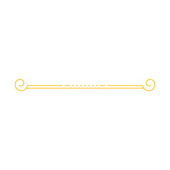 simple art deco border element
