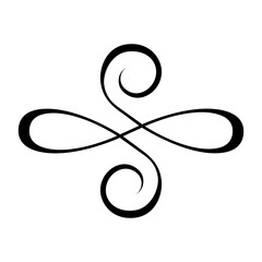 baroque tattoo element