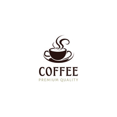 coffee vintage logo,Coffee with sunrise. Coffee morning, coffee cafe logo