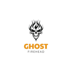  Logo Illustration Fire Ghost 