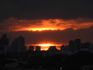 sunset republique dominicaine