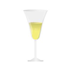 Wine Glass Illustration