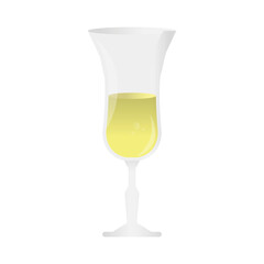 Wine Glass Illustration