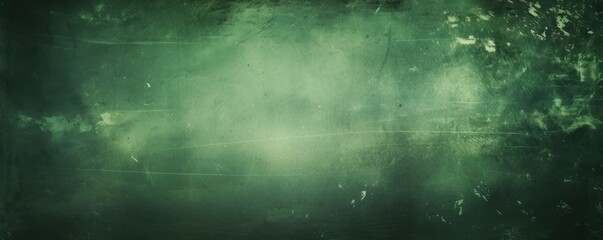 Old Film Overlay with light leaks, grain texture, vintage green background