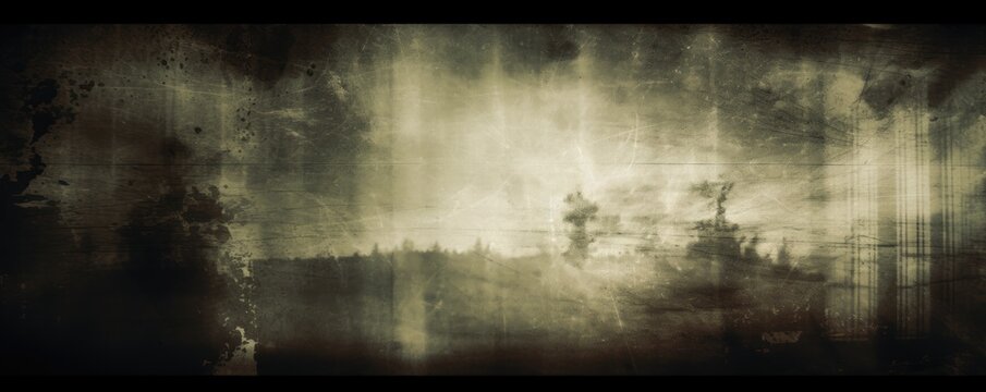Old Film Overlay with light leaks, grain texture, vintage charcoal background
