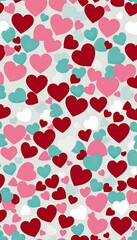 background with hearts, valentine seamless pattern, Valentine icon set, big love icon, icon set valentine, valentine day concept or background valentine, valentine pattrent, valentine wallpaper