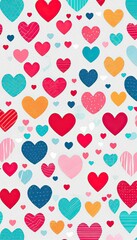 background with hearts, valentine seamless pattern, Valentine icon set, big love icon, icon set valentine, valentine day concept or background valentine, valentine pattrent, valentine wallpaper