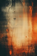Old Film Overlay with light leaks, grain texture, vintage orange background