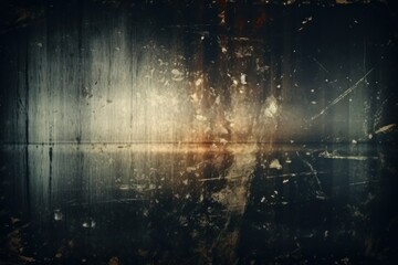 Old Film Overlay with light leaks, grain texture, vintage black background
