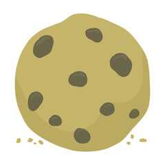 Cookie dessert food illustration