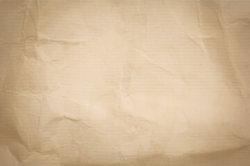 Obraz premium Crumpled old paper as background. Texture of parchment