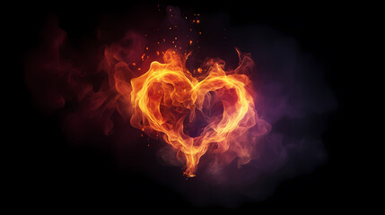 Valentine's Day, love and romance background, background with heart shapes