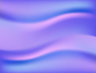 Abstract blue and purple background with wavy lines. Vector illustration.
