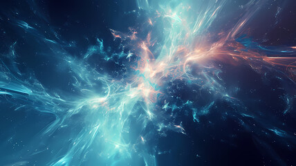 futuristic abstract dynamic digital art illustration background