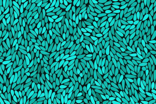 Turquoise simple and sophisticated pattern
