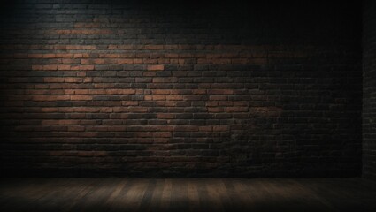 Indoor interior wall room wallpaper, grunge brick wall texture background