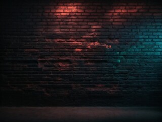 Indoor interior wall room wallpaper, grunge brick wall texture background