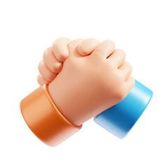 PNG 3D Partner icon isolated on a white background