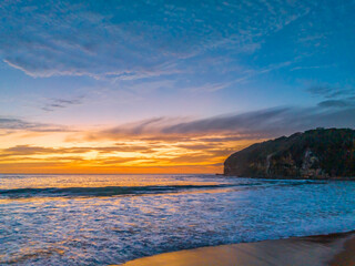 Obraz premium Summer Sunrise at the Seaside