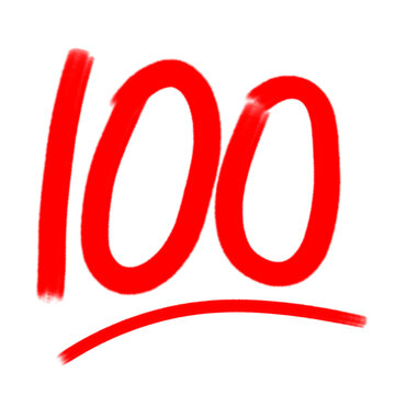 100 logo discount